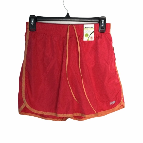 Women’s Marika Tek S Small 4 - 6 Shorts Athletic Running Red Orange Active NWT - Picture 2 of 11